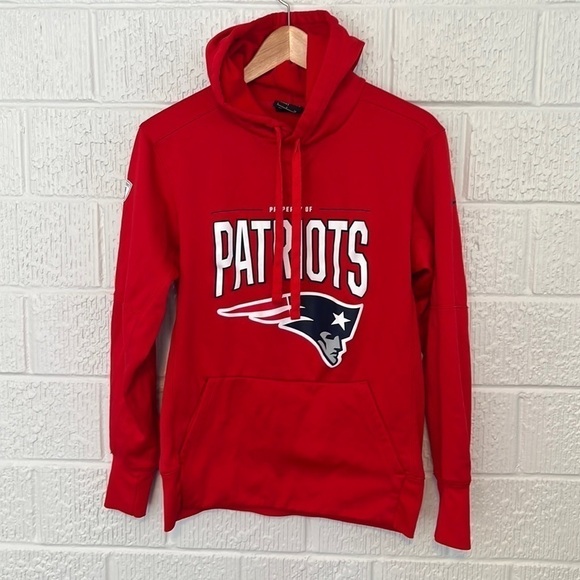 Nike Therma Dri-FIT New England Patriots NFL Performance Pullover Hoodie Small - Picture 1 of 9